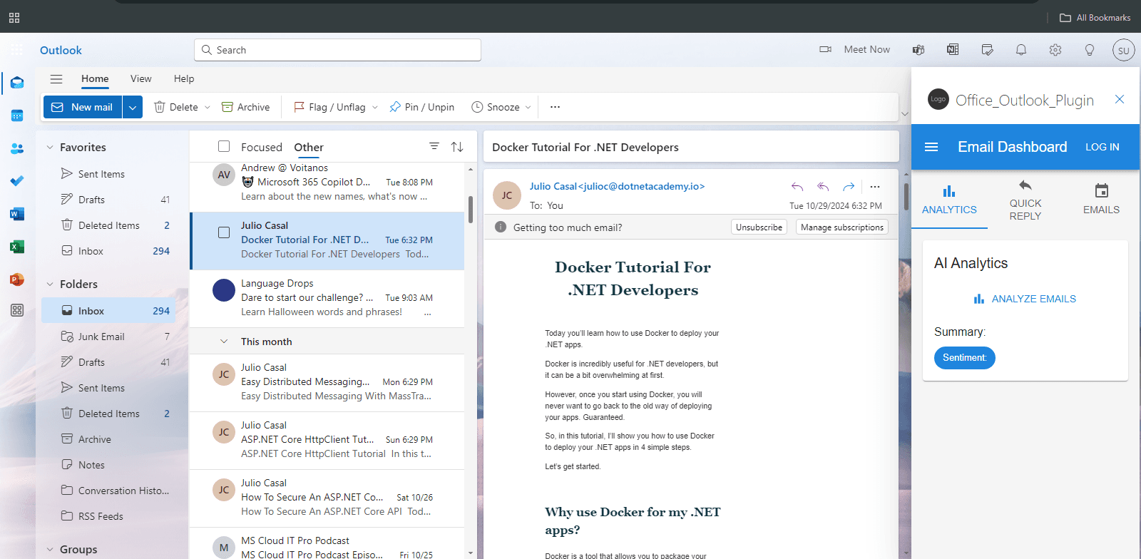 Chatgpt — Outlook Add-in