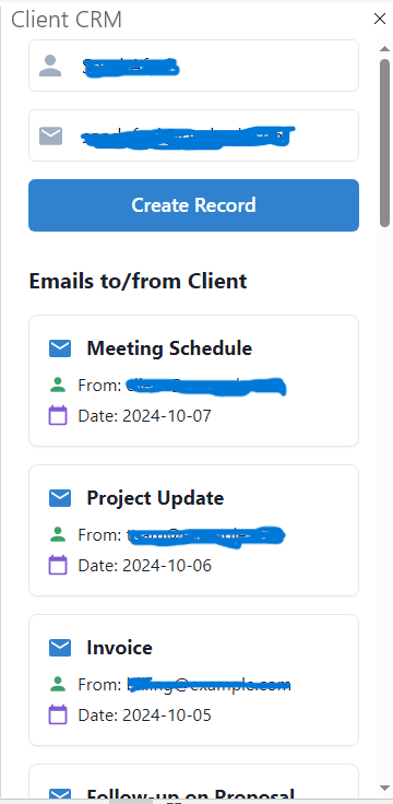 Emailmanager screenshot 2