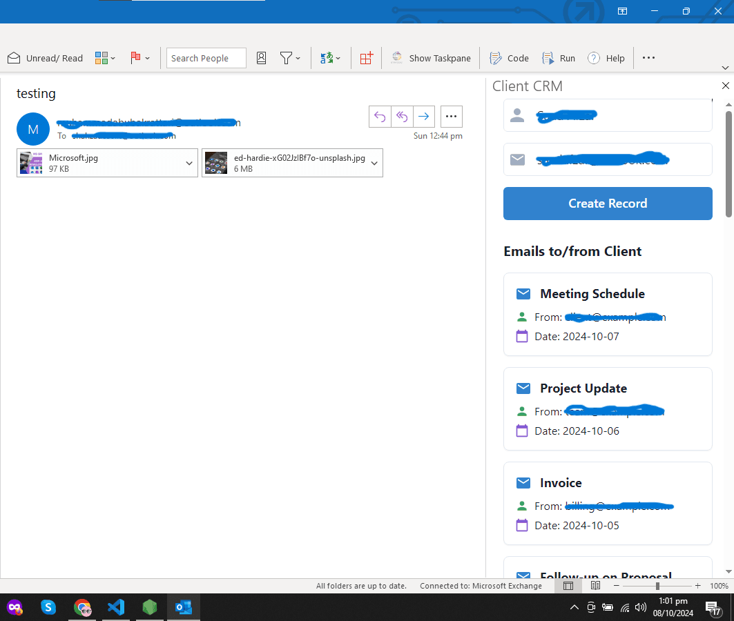 Emailmanager — Outlook Add-in