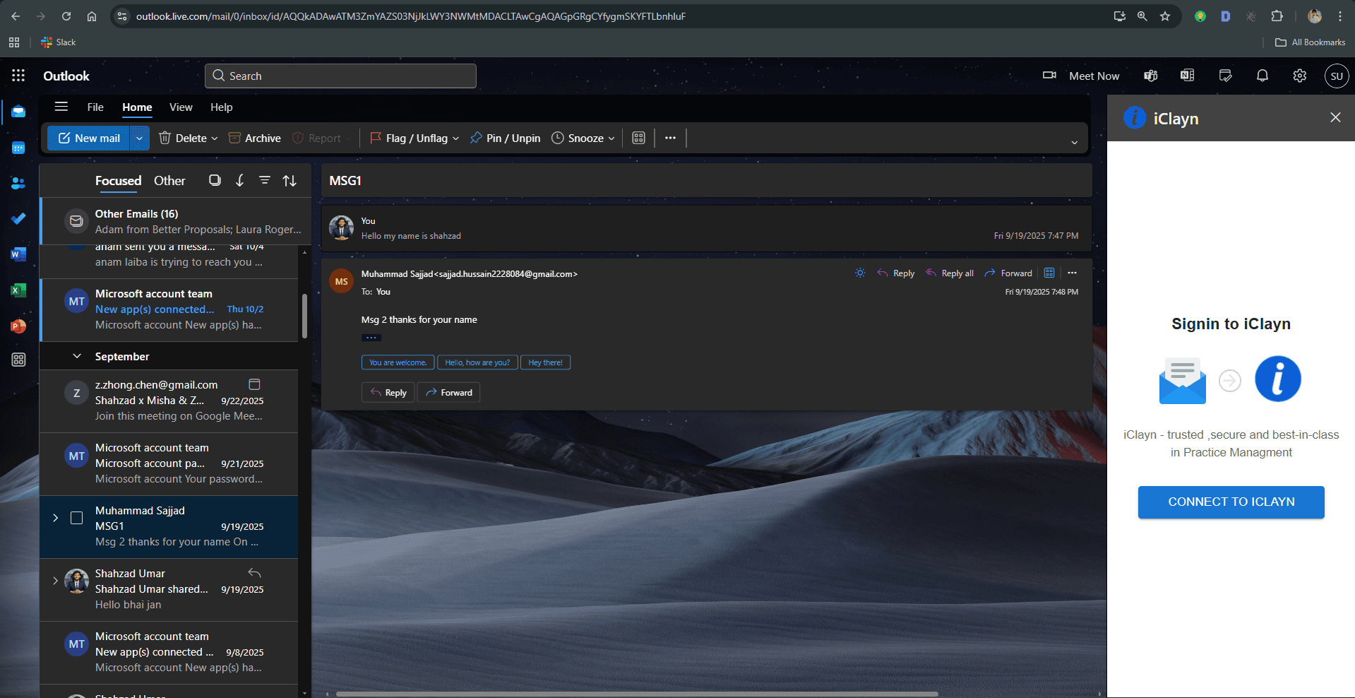 Iclayn screenshot 3