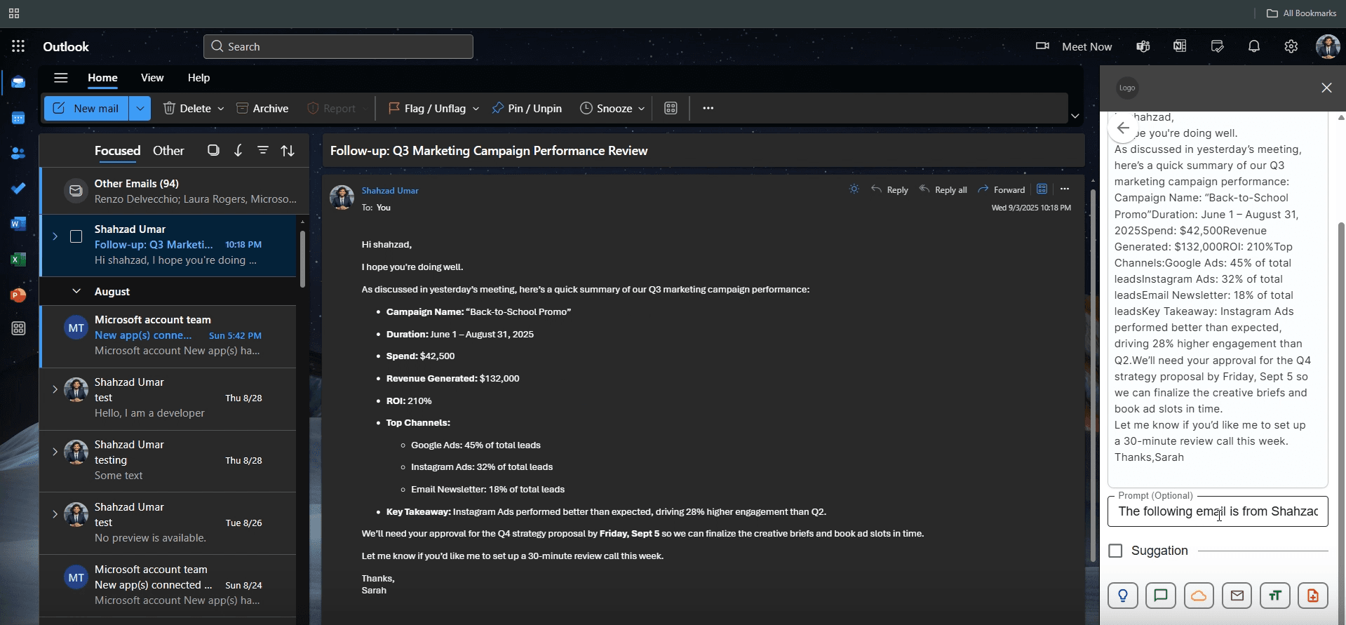 Inbrief screenshot 3