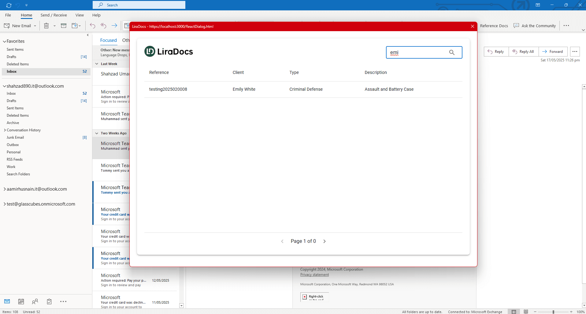 Liradoc screenshot 2
