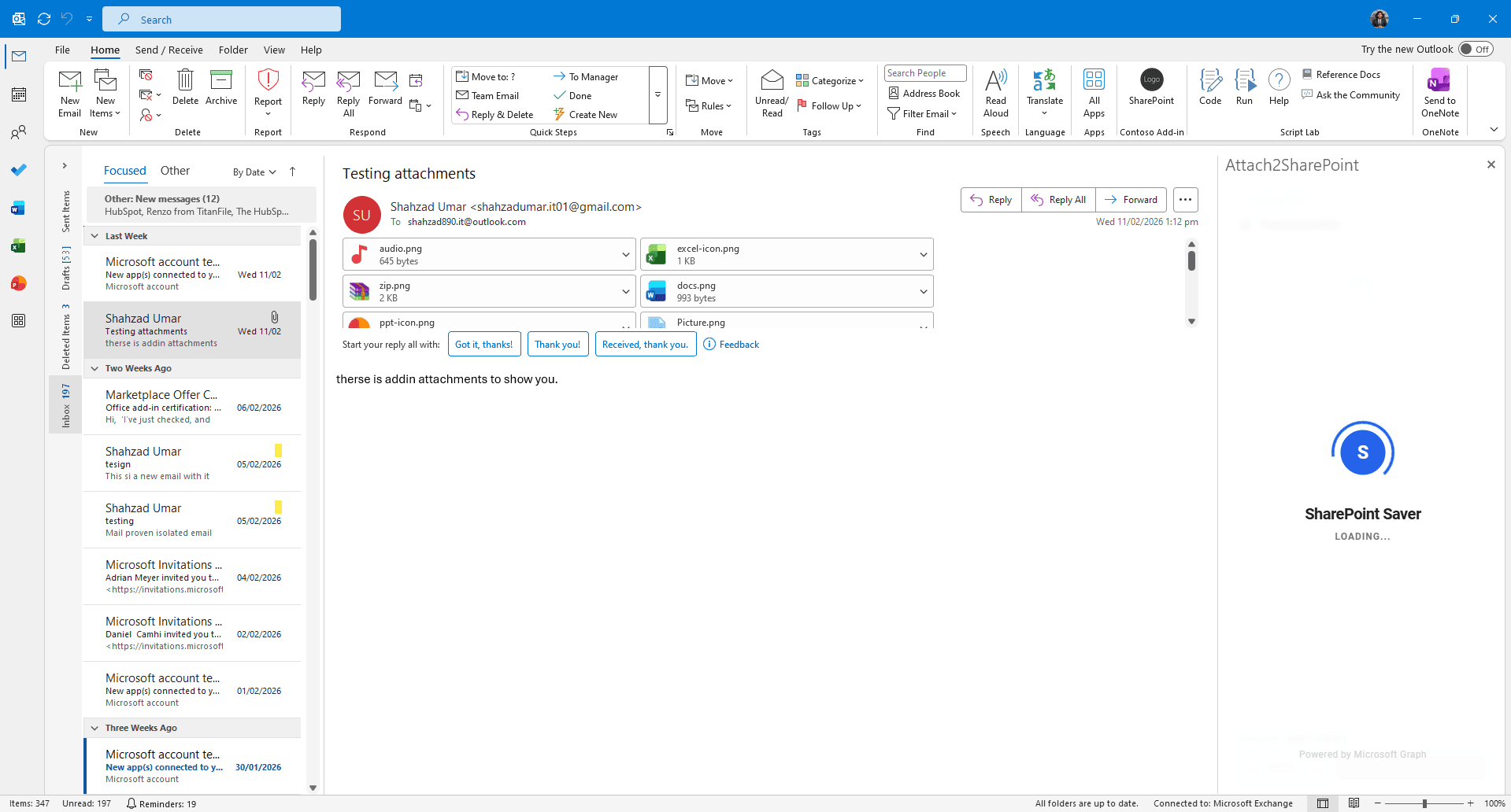 Sharepoint screenshot 4