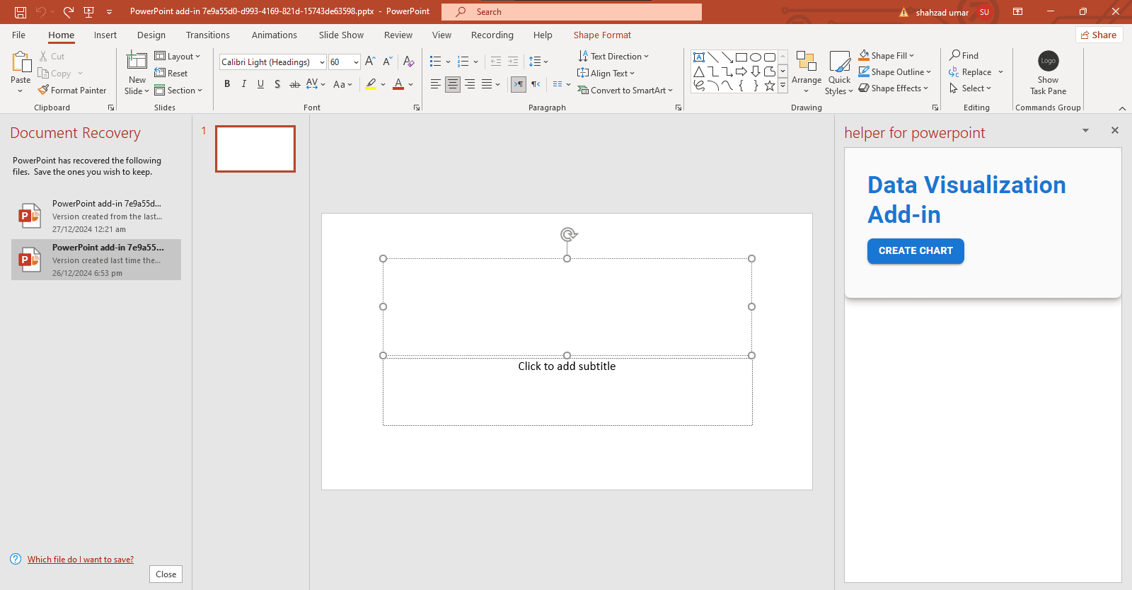 Chart Visulation screenshot 2