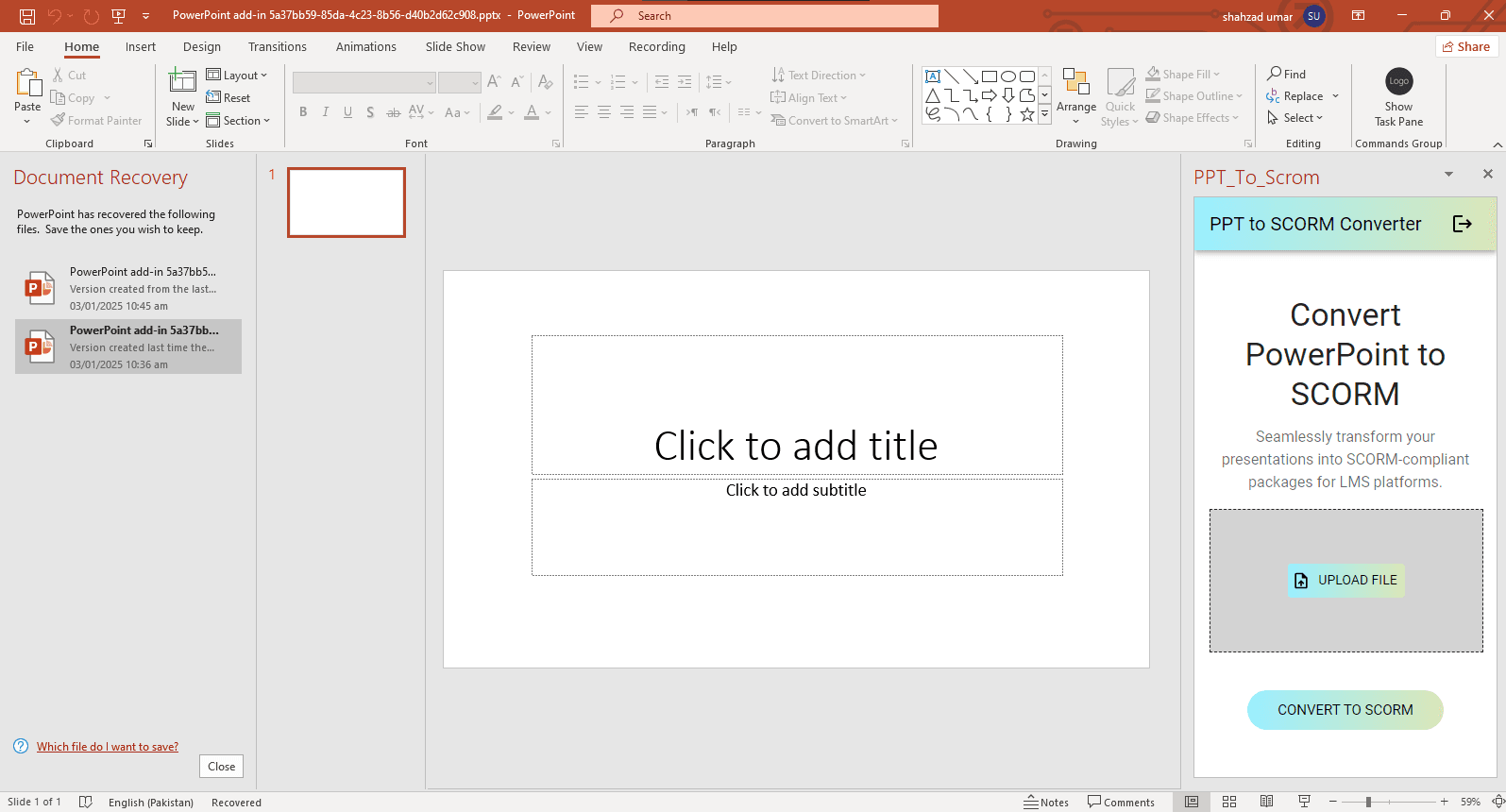 Ppt To Sceom screenshot 2