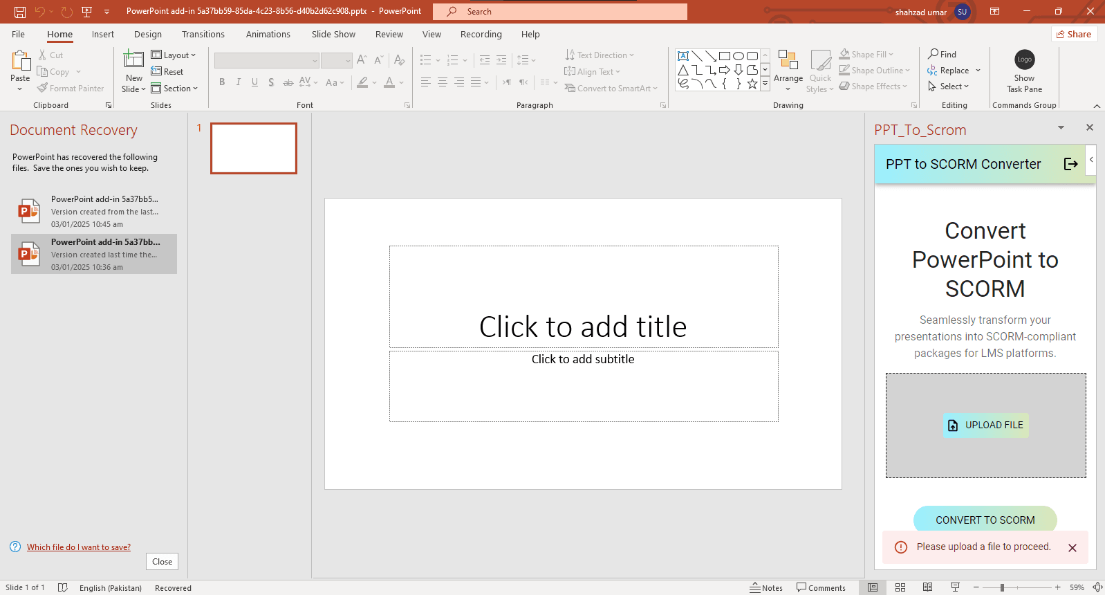 Ppt To Sceom screenshot 3