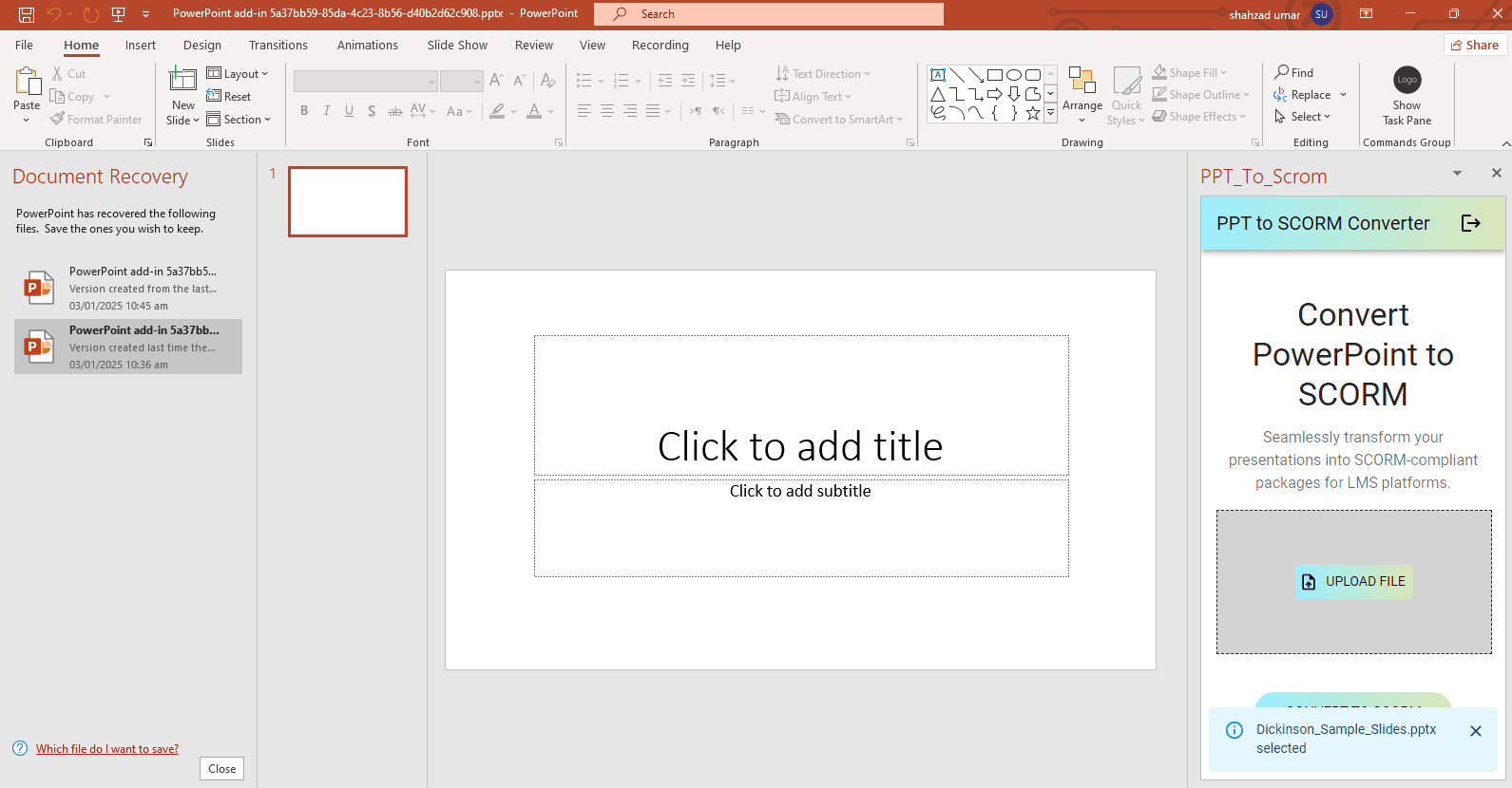 Ppt To Sceom screenshot 4