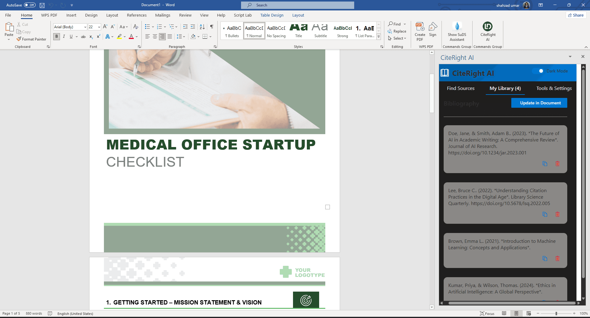 Intelligent Citation screenshot 3