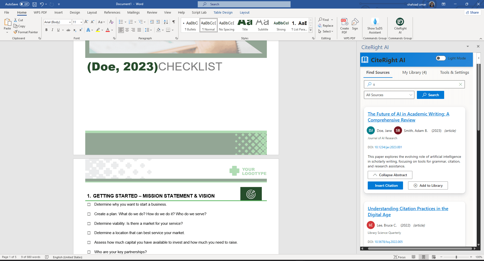 Intelligent Citation screenshot 4