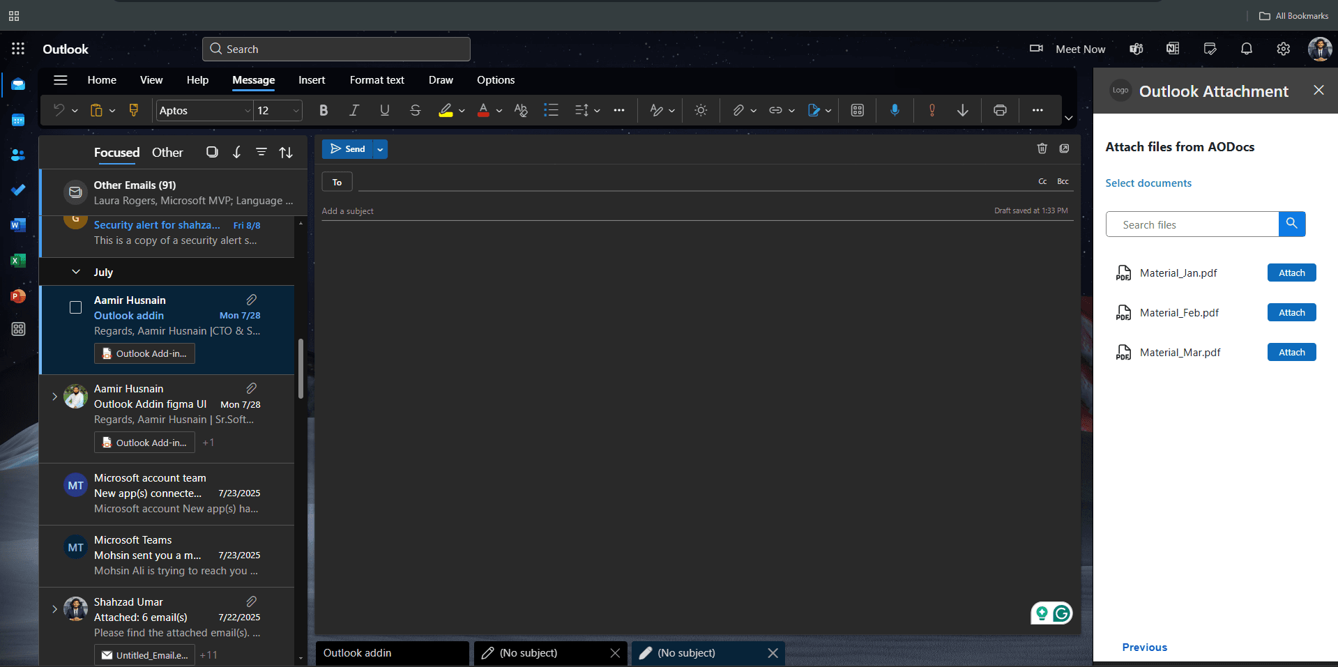Outlook Acces File screenshot 3