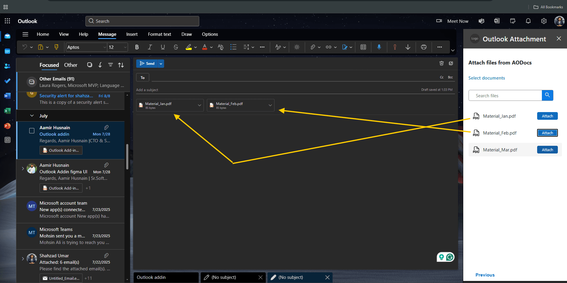 Outlook Acces File screenshot 4