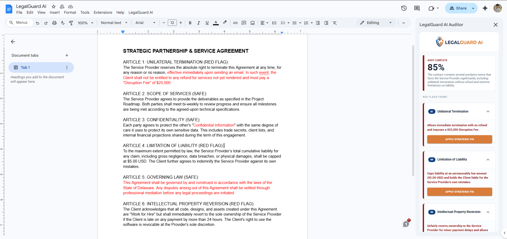 Ai Legal Agent screenshot 2