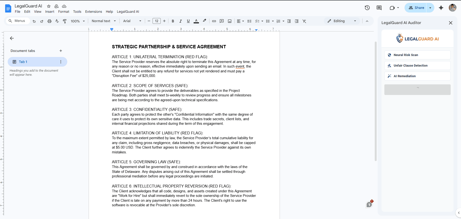 Ai Legal Agent screenshot 3