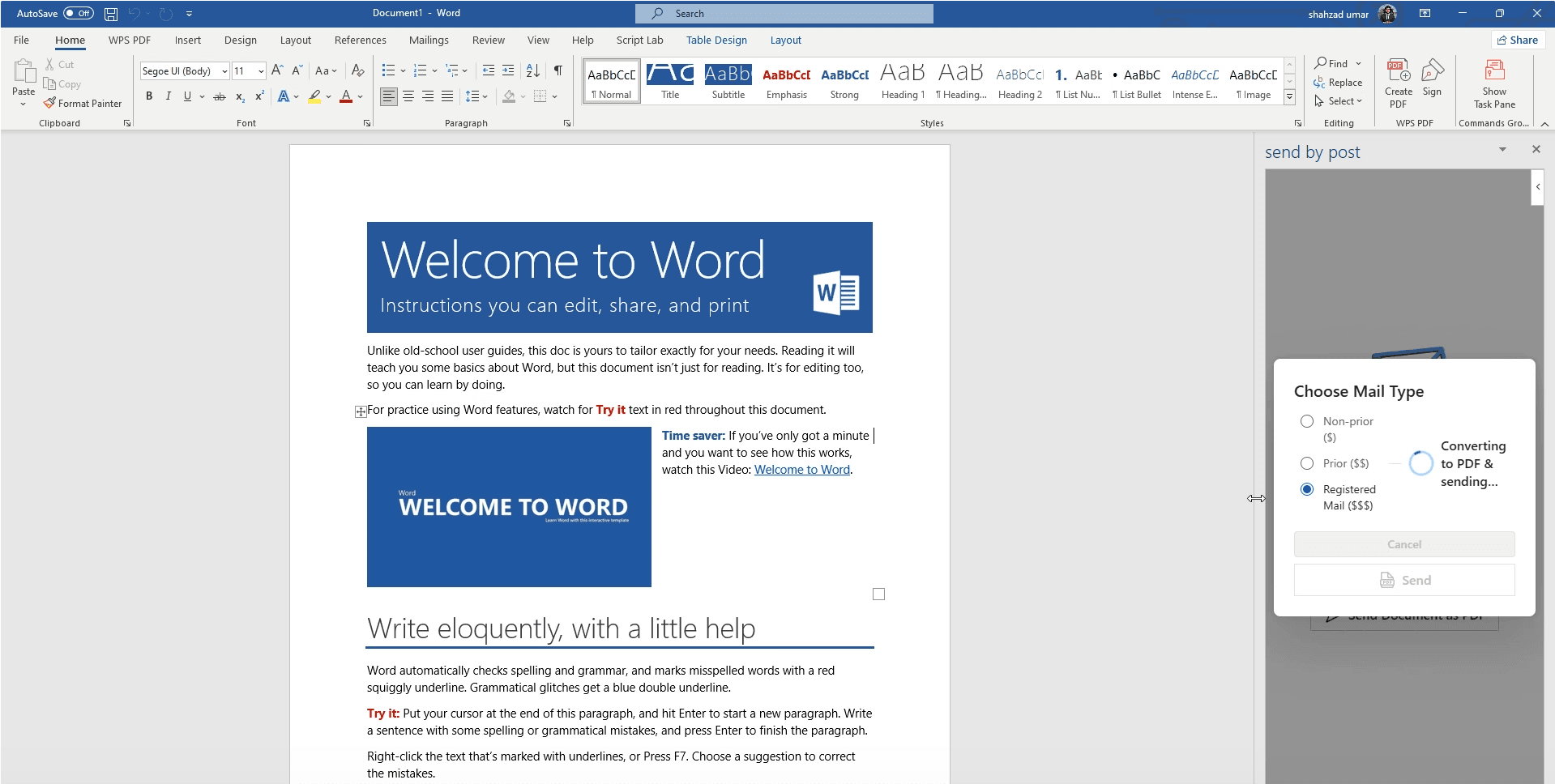 Word Document To Pdf screenshot 4