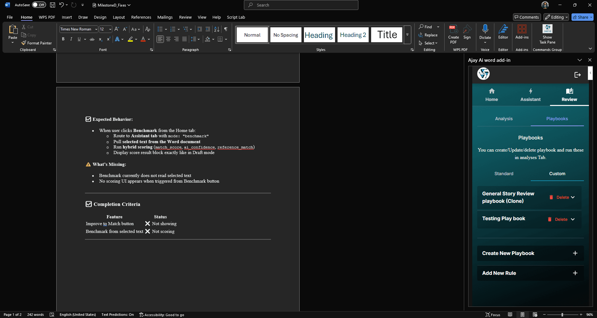 Building Next-Gen AI Word Add-ins: Document Intelligence & Automation